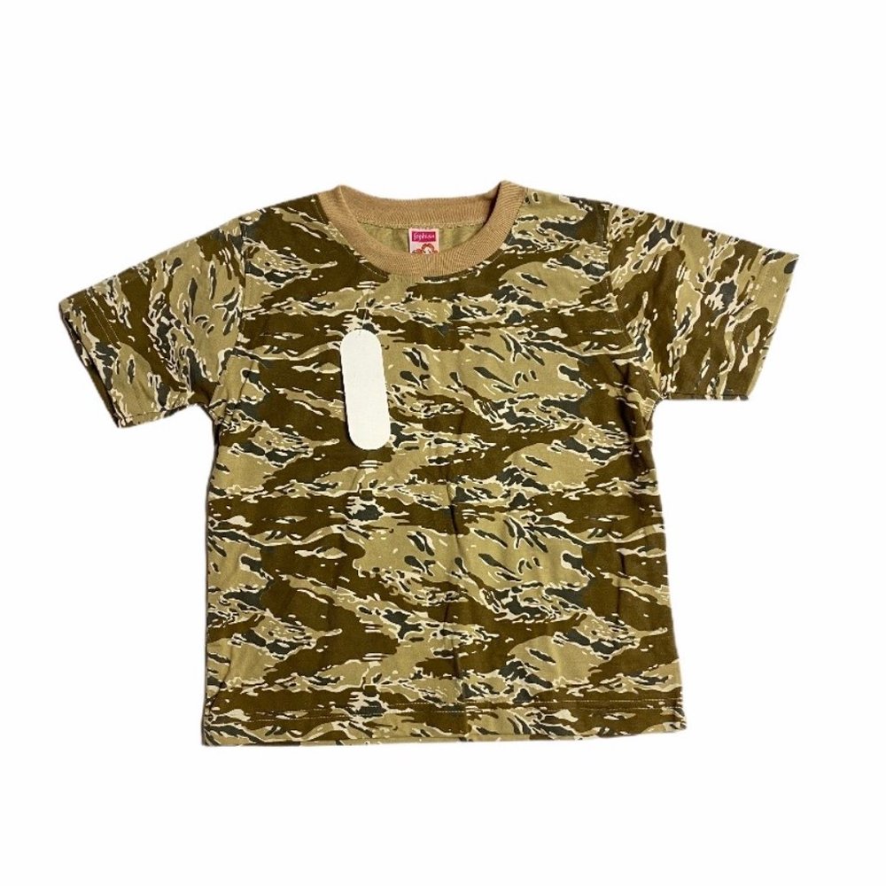 Sophia's Camo Short Sleeve Kids T-Shirt	| Medium